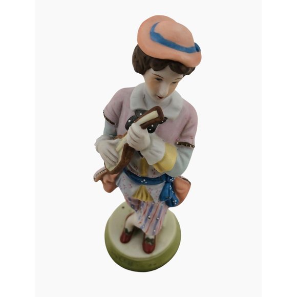 Ardalt Porcelain Figurine Male Musician 6266A Hand Painted Japan Vintage - Picture 2 of 10